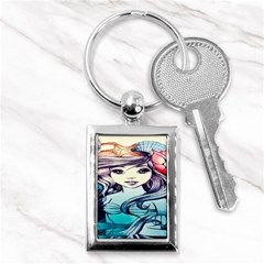 Beautifull Ariel Little Mermaid  Painting Key Chain (rectangle) by artworkshop