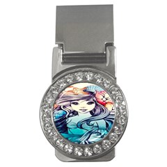 Beautifull Ariel Little Mermaid  Painting Money Clips (cz)  by artworkshop