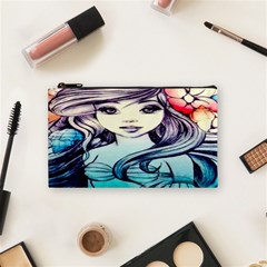 Beautifull Ariel Little Mermaid  Painting Cosmetic Bag (small) by artworkshop