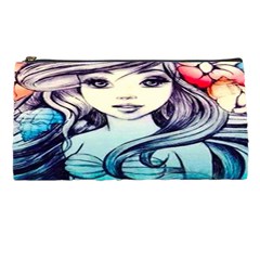 Beautifull Ariel Little Mermaid  Painting Pencil Case by artworkshop