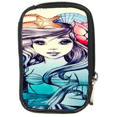 Beautifull Ariel Little Mermaid  Painting Compact Camera Leather Case by artworkshop