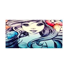 Beautifull Ariel Little Mermaid  Painting Yoga Headband by artworkshop