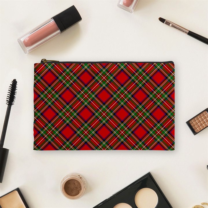 Royal Stewart Tartan Cosmetic Bag (Medium)