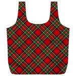 Royal Stewart Tartan Full Print Recycle Bag (XL) Front