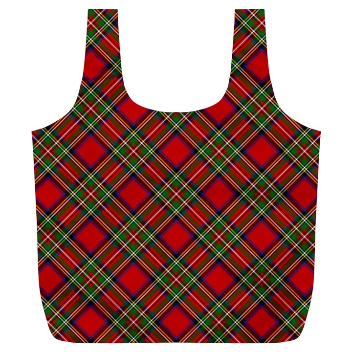 Royal Stewart Tartan Full Print Recycle Bag (XL)