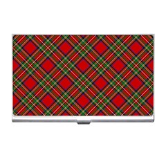 Royal Stewart Tartan Business Card Holder by sifis