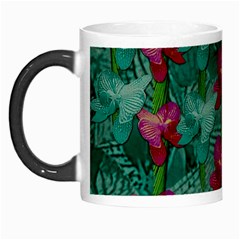 Rare Excotic Forest Of Wild Orchids Vines Blooming In The Calm Morph Mug by pepitasart