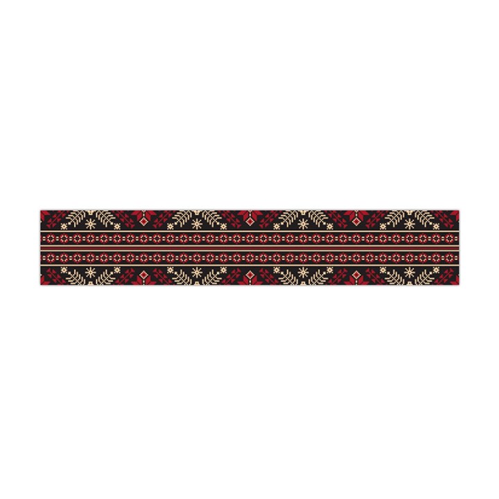 Ukrainian-folk-seamless-pattern-ornament Flano Scarf (Mini)