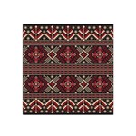 Ukrainian-folk-seamless-pattern-ornament Satin Bandana Scarf 22  x 22  Front