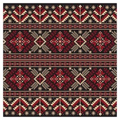 Ukrainian-folk-seamless-pattern-ornament Lightweight Scarf  by Wegoenart