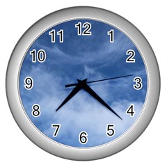 Sky Wishes 10000 Wall Clock (silver) by HoneySuckleDesign