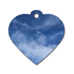 Sky Wishes 10000 Dog Tag Heart (Two Sides)