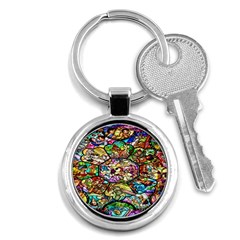 Character Disney Stained Key Chain (round) by artworkshop