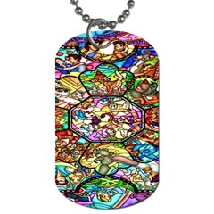 Character Disney Stained Dog Tag (one Side) by artworkshop