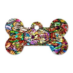 Character Disney Stained Dog Tag Bone (two Sides) by artworkshop