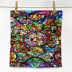 Character Disney Stained Face Towel by artworkshop