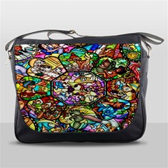 Character Disney Stained Messenger Bag by artworkshop