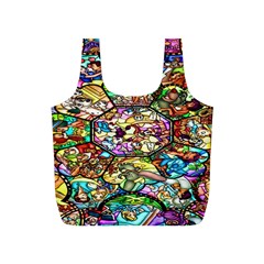 Character Disney Stained Full Print Recycle Bag (s) by artworkshop