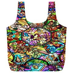 Character Disney Stained Full Print Recycle Bag (xxl) by artworkshop