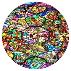 Character Disney Stained Round Trivet