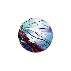 Anna Disney Frozen Stained Glass Golf Ball Marker (4 Pack) by artworkshop