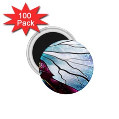 Anna Disney Frozen Stained Glass 1 75  Magnets (100 Pack)  by artworkshop