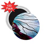 Anna Disney Frozen Stained Glass 2.25  Magnets (100 pack)  Front