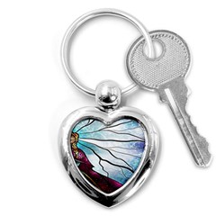 Anna Disney Frozen Stained Glass Key Chain (heart) by artworkshop