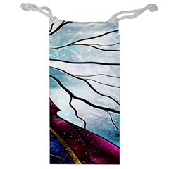 Anna Disney Frozen Stained Glass Jewelry Bag by artworkshop