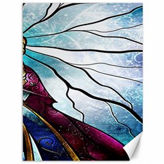 Anna Disney Frozen Stained Glass Canvas 36  X 48  by artworkshop