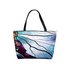 Anna Disney Frozen Stained Glass Classic Shoulder Handbag by artworkshop