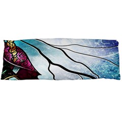 Anna Disney Frozen Stained Glass Body Pillow Case (dakimakura) by artworkshop