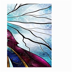 Anna Disney Frozen Stained Glass Large Garden Flag (two Sides) by artworkshop