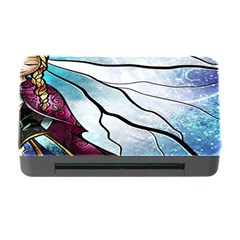 Anna Disney Frozen Stained Glass Memory Card Reader With Cf by artworkshop