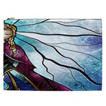 Anna Disney Frozen Stained Glass Cosmetic Bag (XXL) Front