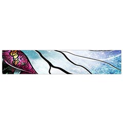 Anna Disney Frozen Stained Glass Small Flano Scarf by artworkshop