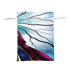 Anna Disney Frozen Stained Glass Lightweight Drawstring Pouch (l) by artworkshop