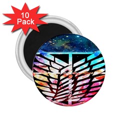 Attack On Titan Shingeki Galaxy 2 25  Magnets (10 Pack)  by artworkshop