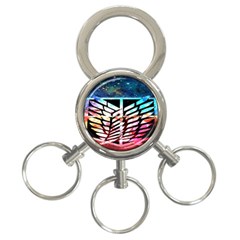 Attack On Titan Shingeki Galaxy 3-ring Key Chain by artworkshop