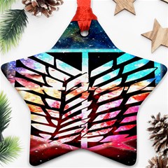 Attack On Titan Shingeki Galaxy Star Ornament (two Sides) by artworkshop