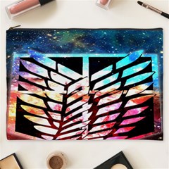 Attack On Titan Shingeki Galaxy Cosmetic Bag (xxxl) by artworkshop