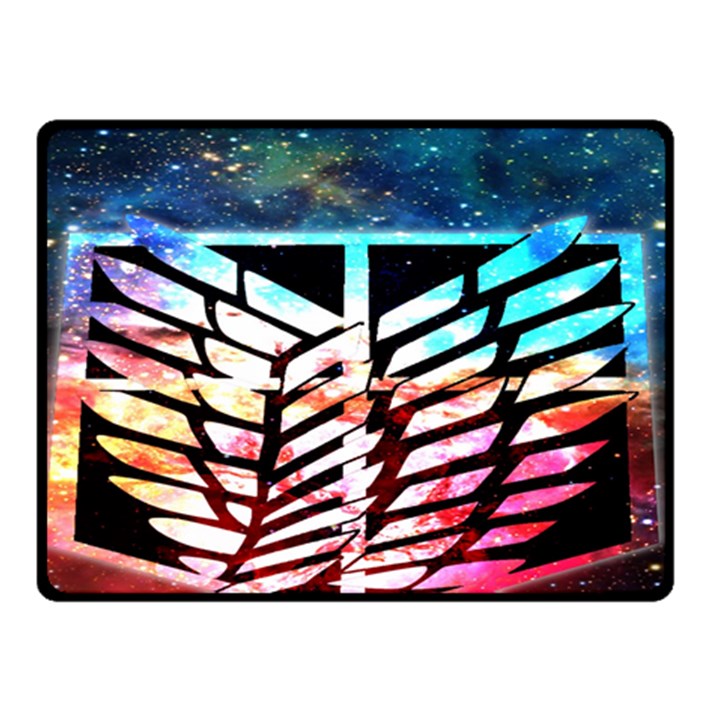 Attack On Titan Shingeki Galaxy Double Sided Fleece Blanket (Small) 