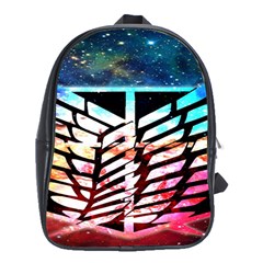 Attack On Titan Shingeki Galaxy School Bag (xl) by artworkshop