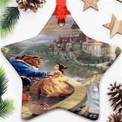 Beauty And The Beast Castle Ornament (star) by artworkshop