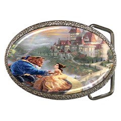 Beauty And The Beast Castle Belt Buckles by artworkshop