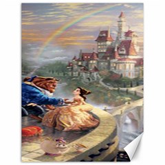 Beauty And The Beast Castle Canvas 12  X 16  by artworkshop