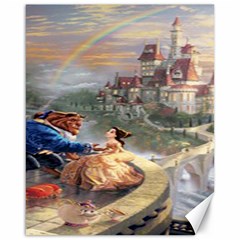 Beauty And The Beast Castle Canvas 16  X 20  by artworkshop