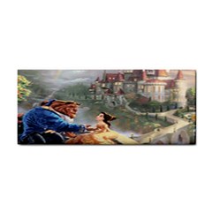 Beauty And The Beast Castle Hand Towel by artworkshop