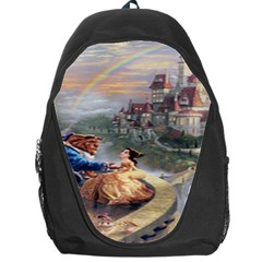 Beauty And The Beast Castle Backpack Bag by artworkshop