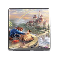 Beauty And The Beast Castle Memory Card Reader (square 5 Slot) by artworkshop